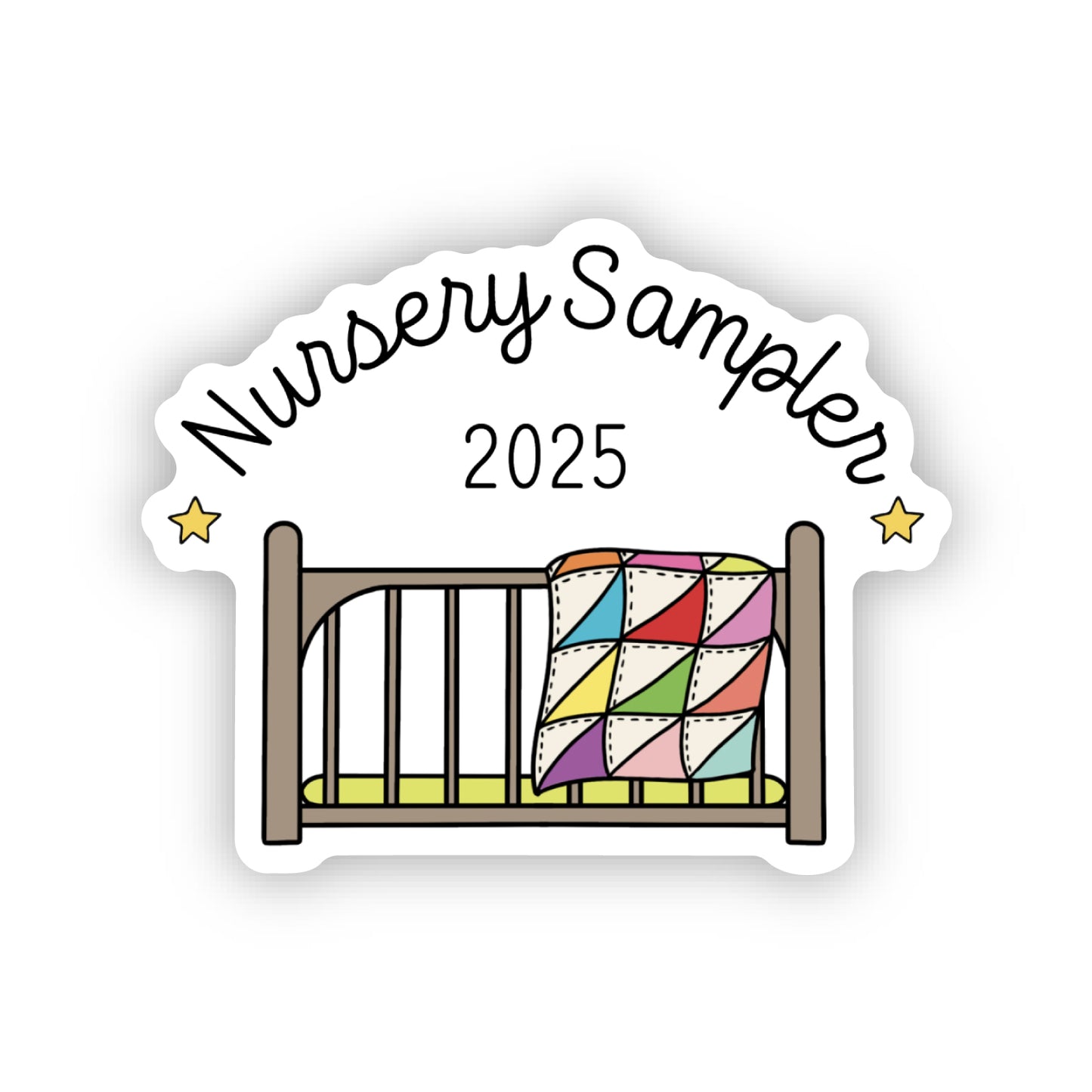 Nursery Sampler 2025 Logo Sticker