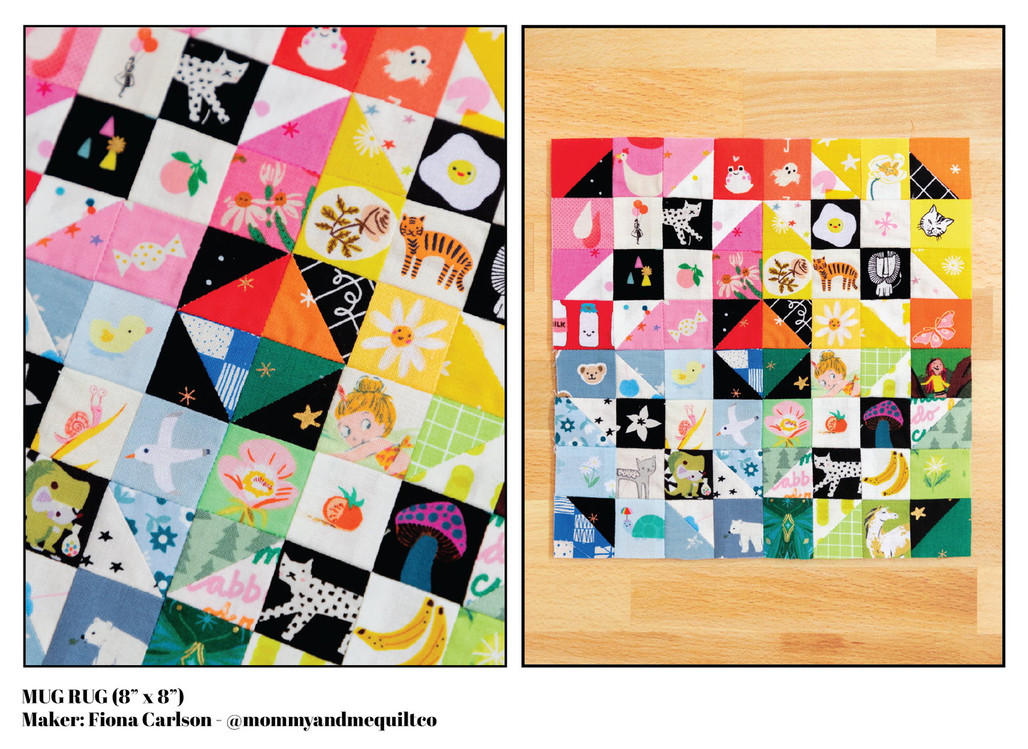 Skate Night Mini Quilt Pattern (Printed)