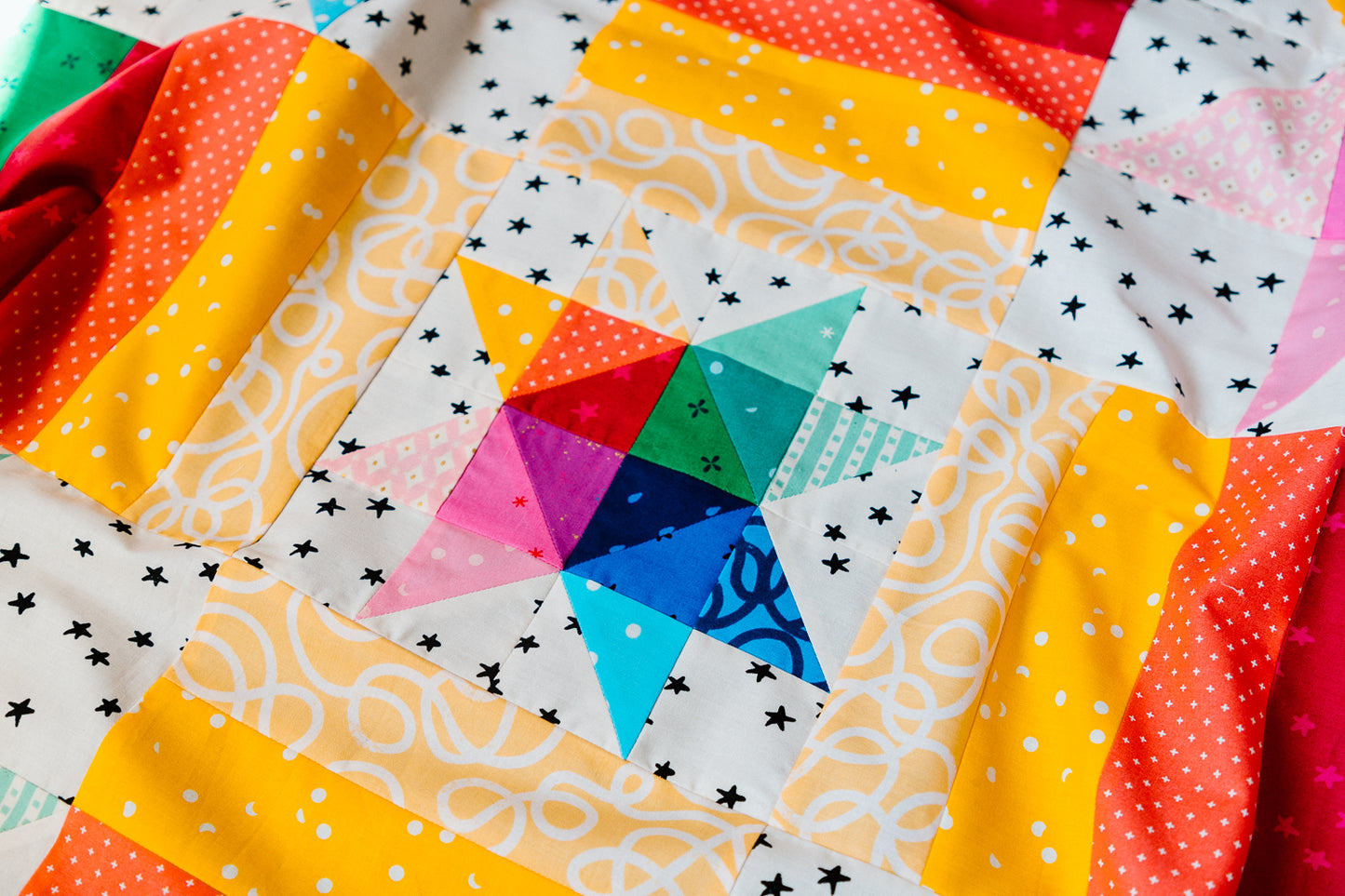 Tetra Star Quilt Pattern