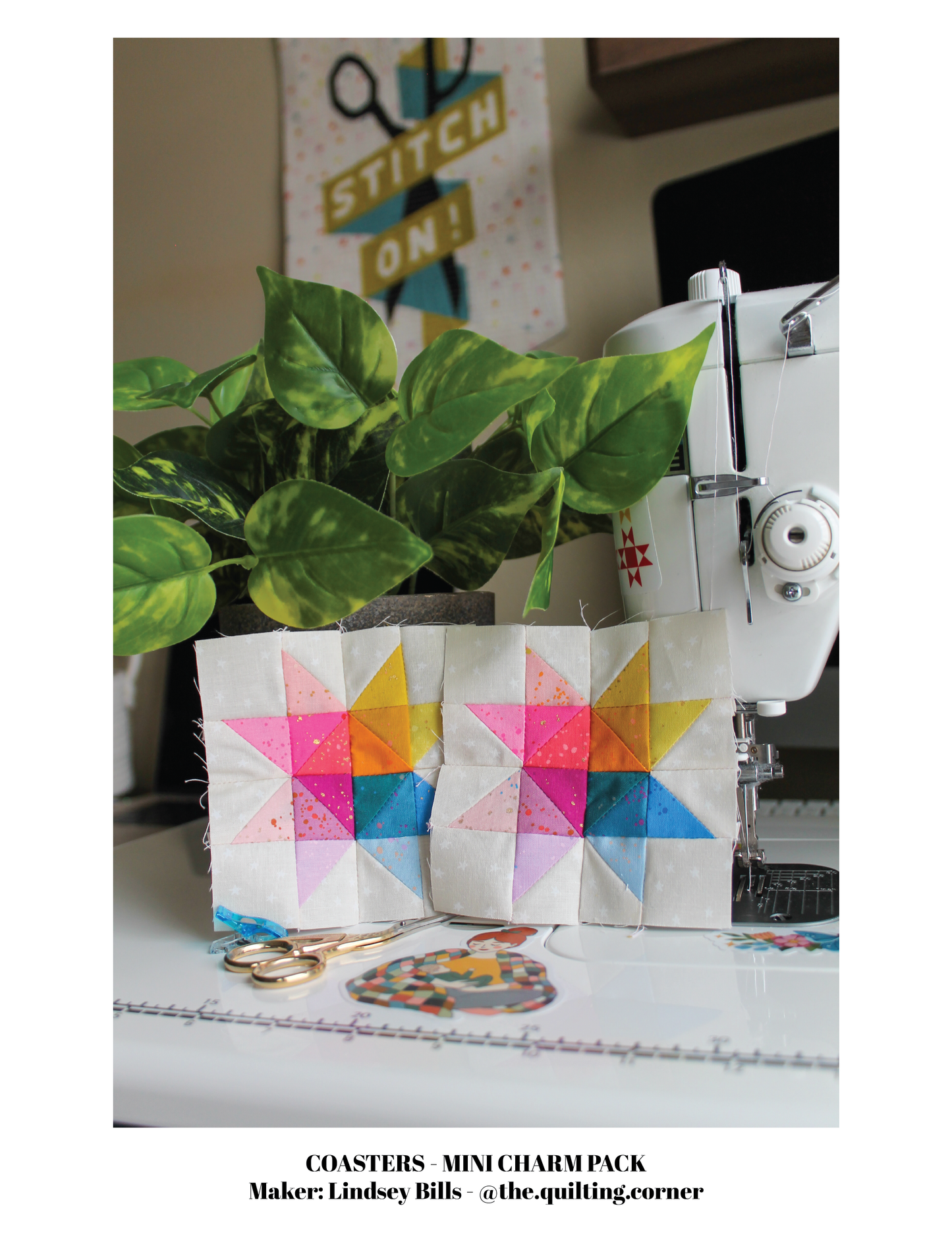Tetra Star Mini Quilt Pattern