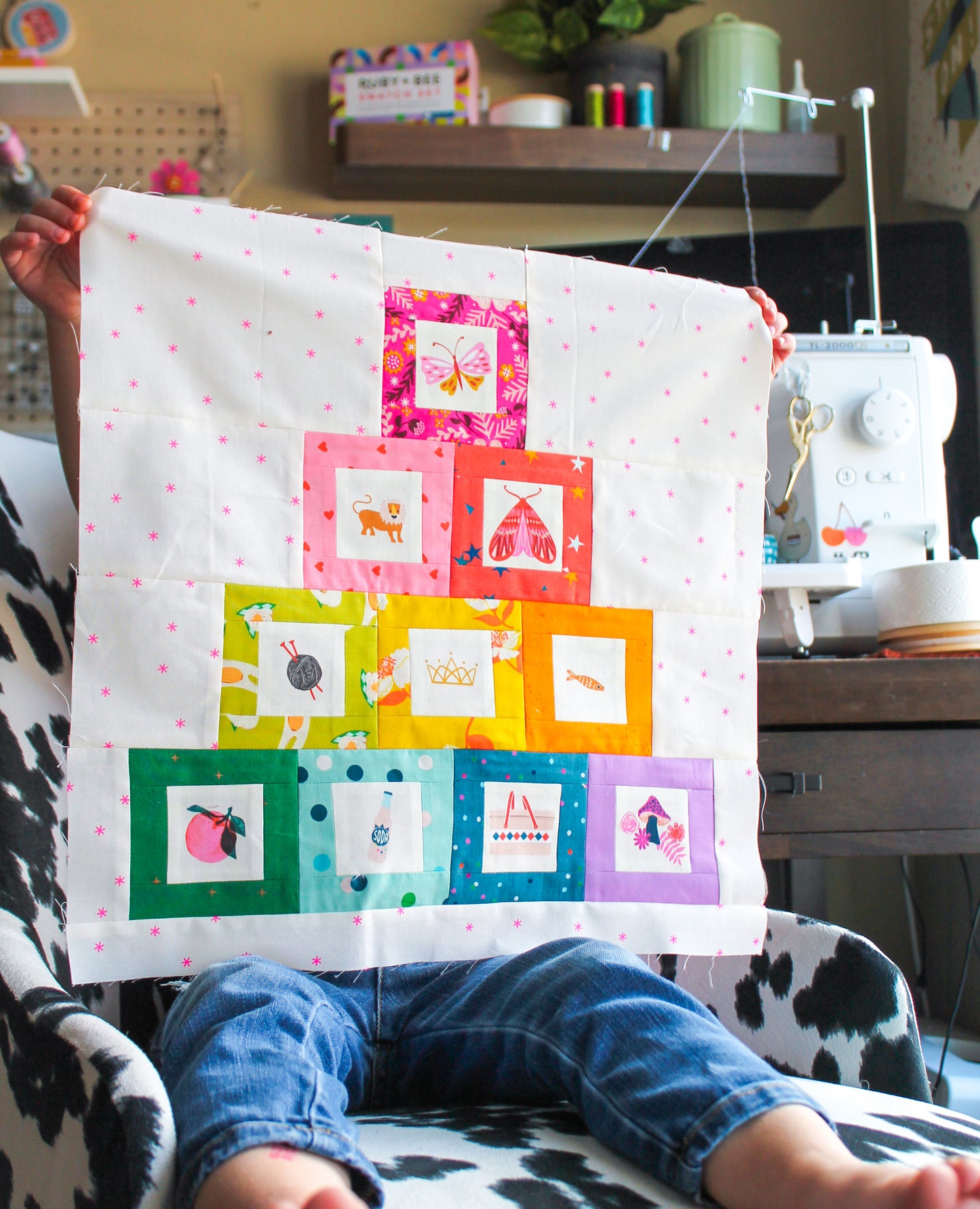 Baby Blocks Mini Quilt Pattern