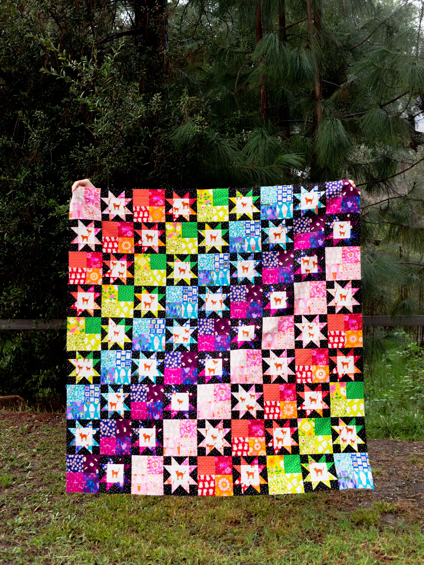 Fussy Cat Quilt Pattern (PDF)