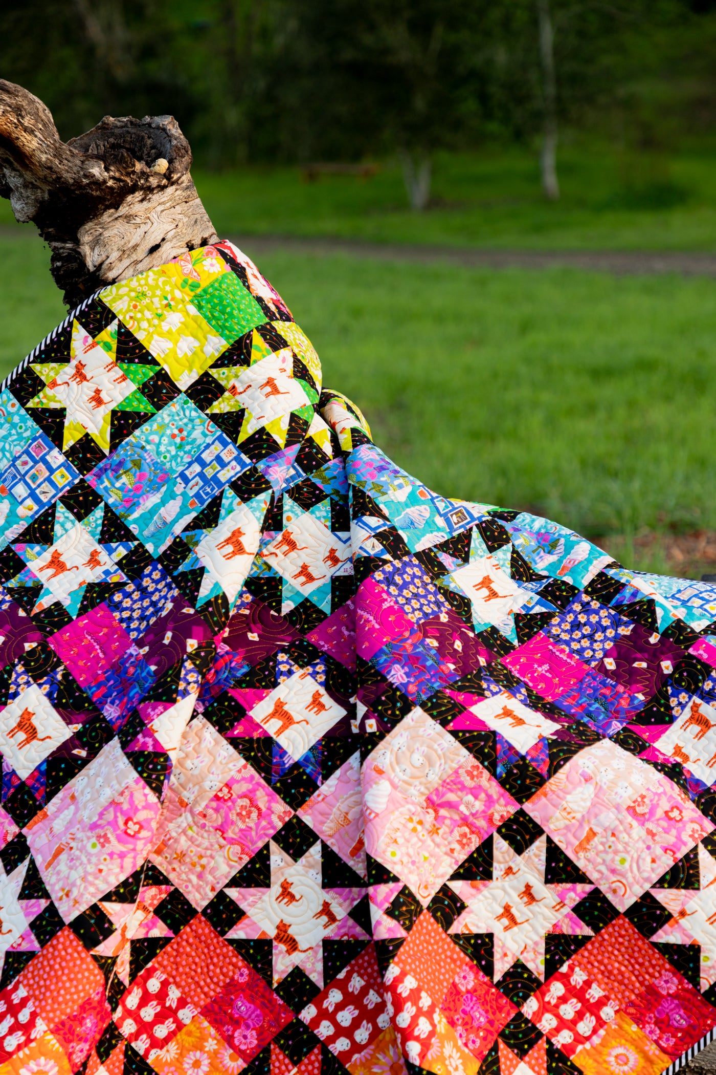 Fussy Cat Quilt Pattern (PDF)