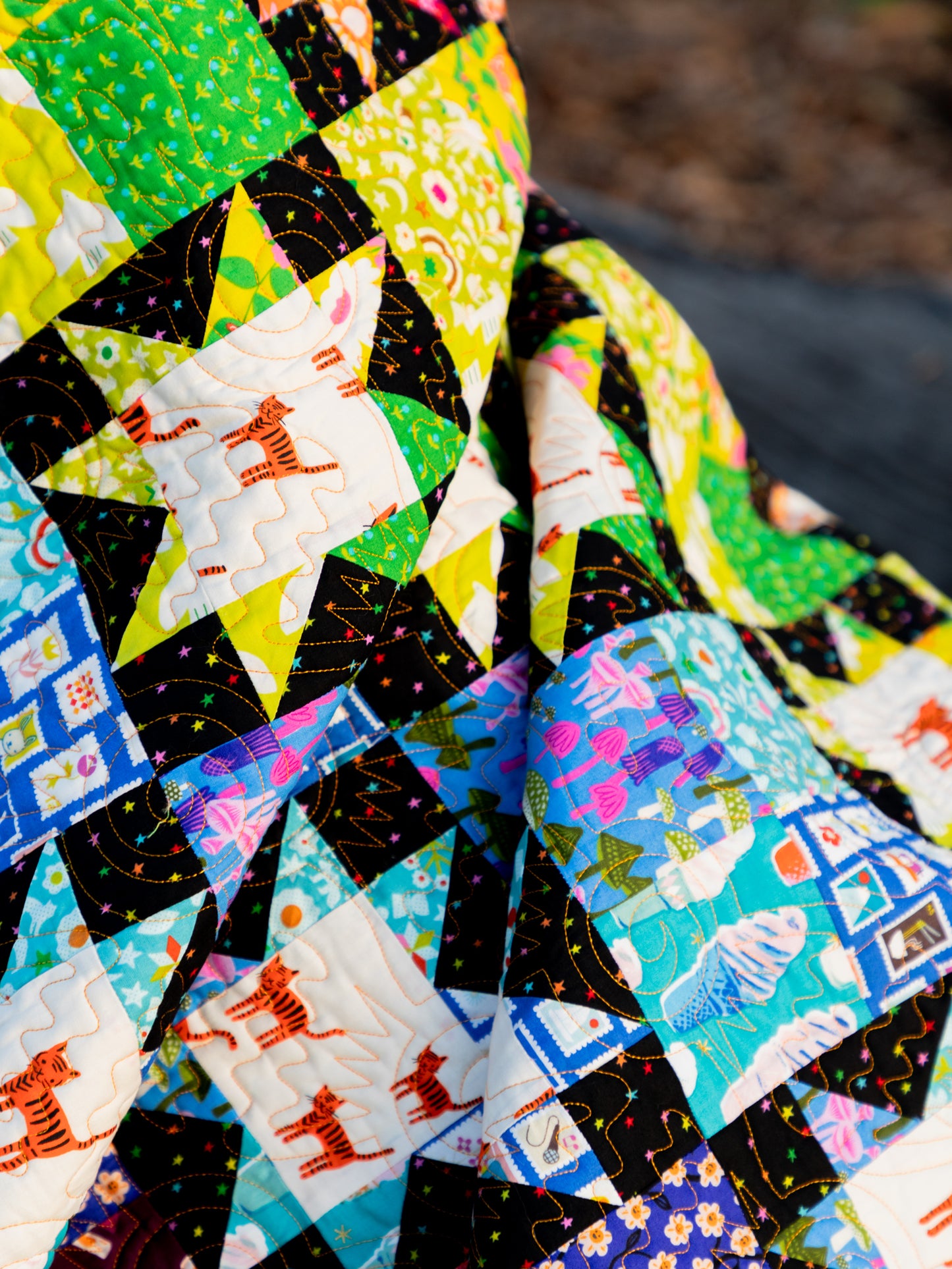 Fussy Cat Quilt Pattern (PDF)