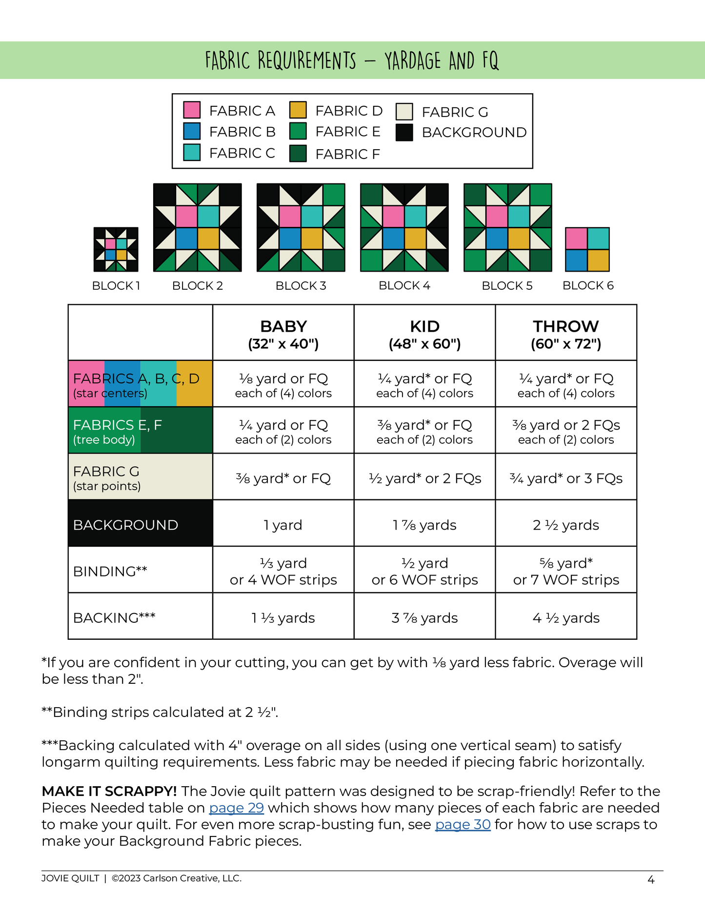 Jovie Quilt Pattern