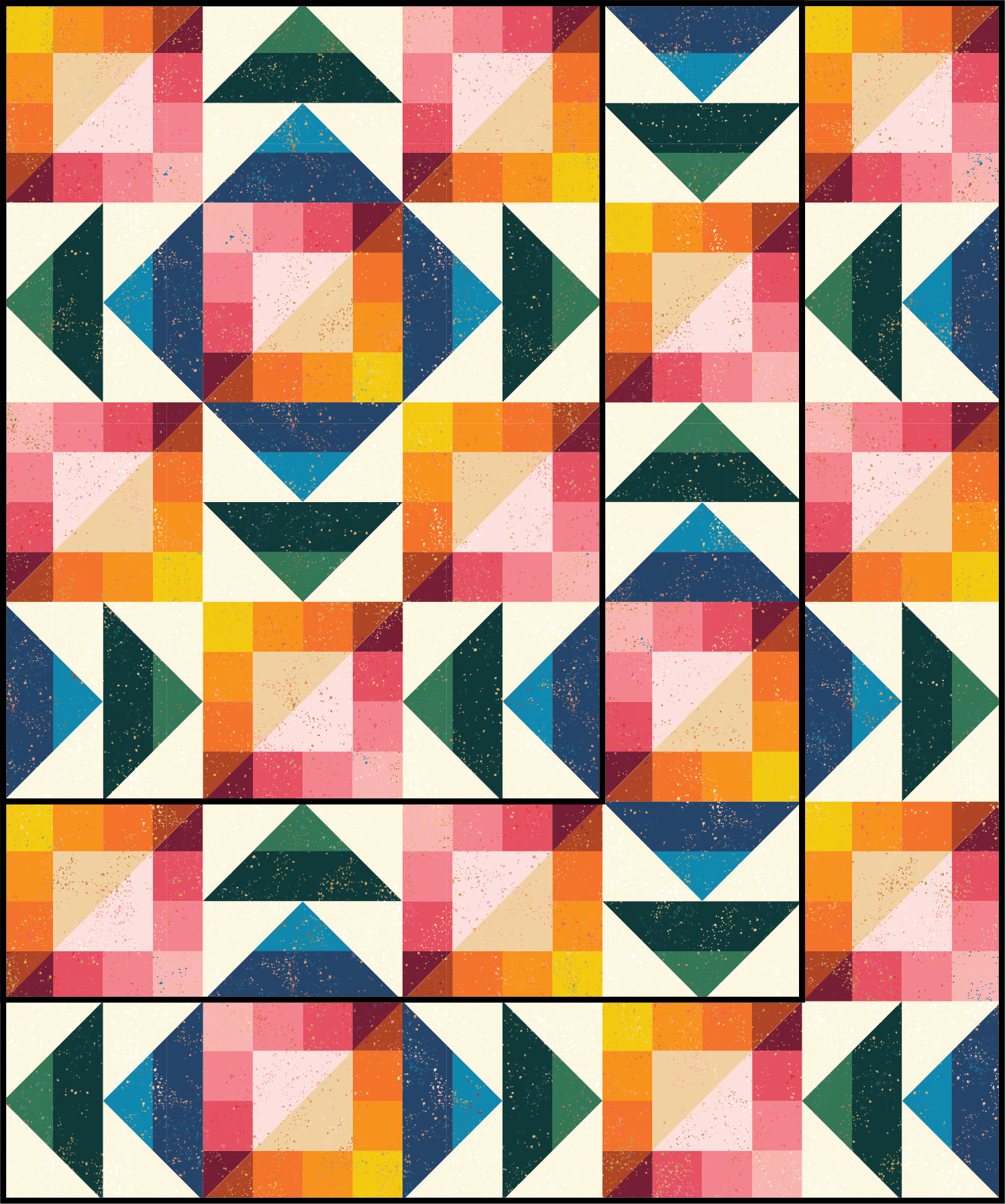 Mama Bird Quilt Pattern (Large Format) – Mommy and Me Quilt Co