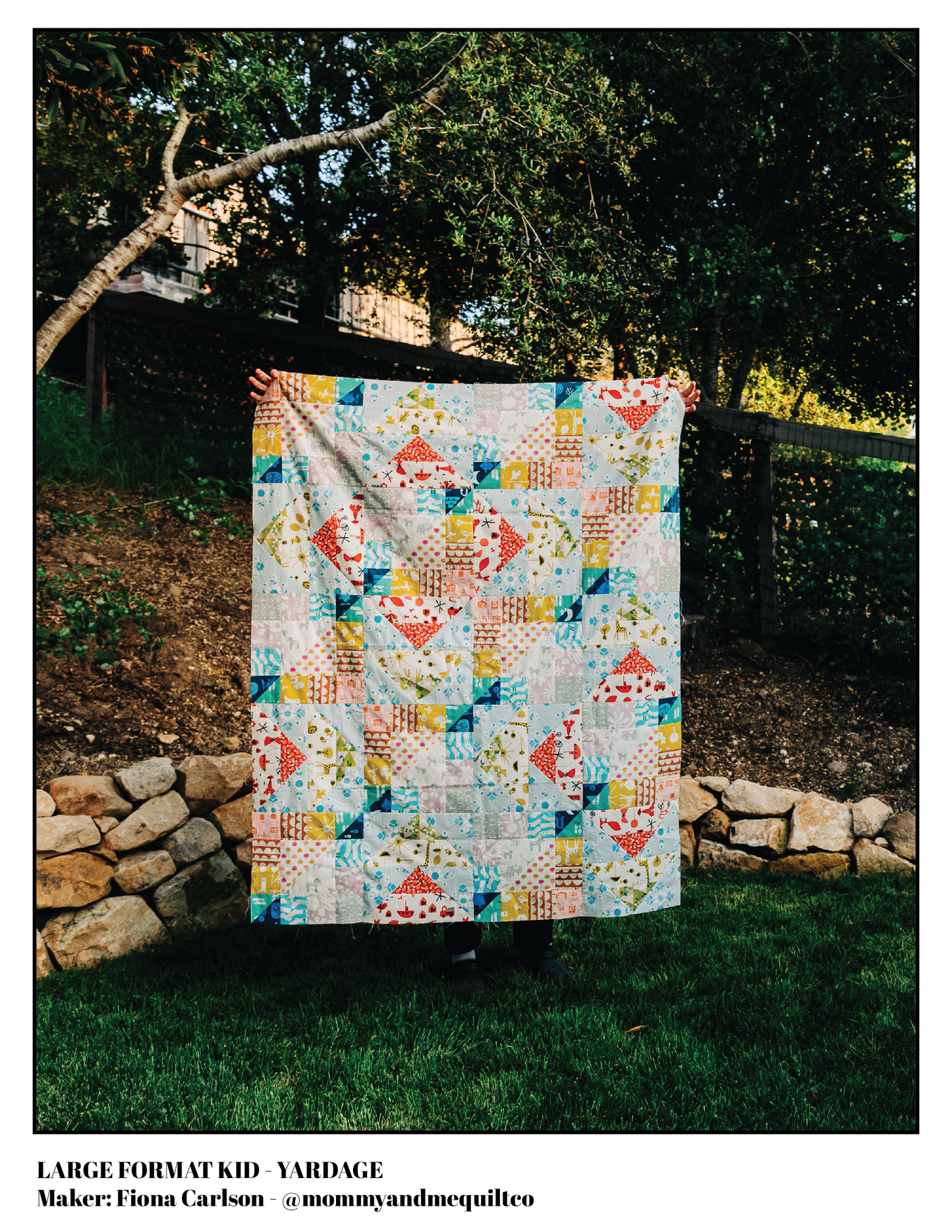 Mama Bird Quilt Pattern (Large Format)