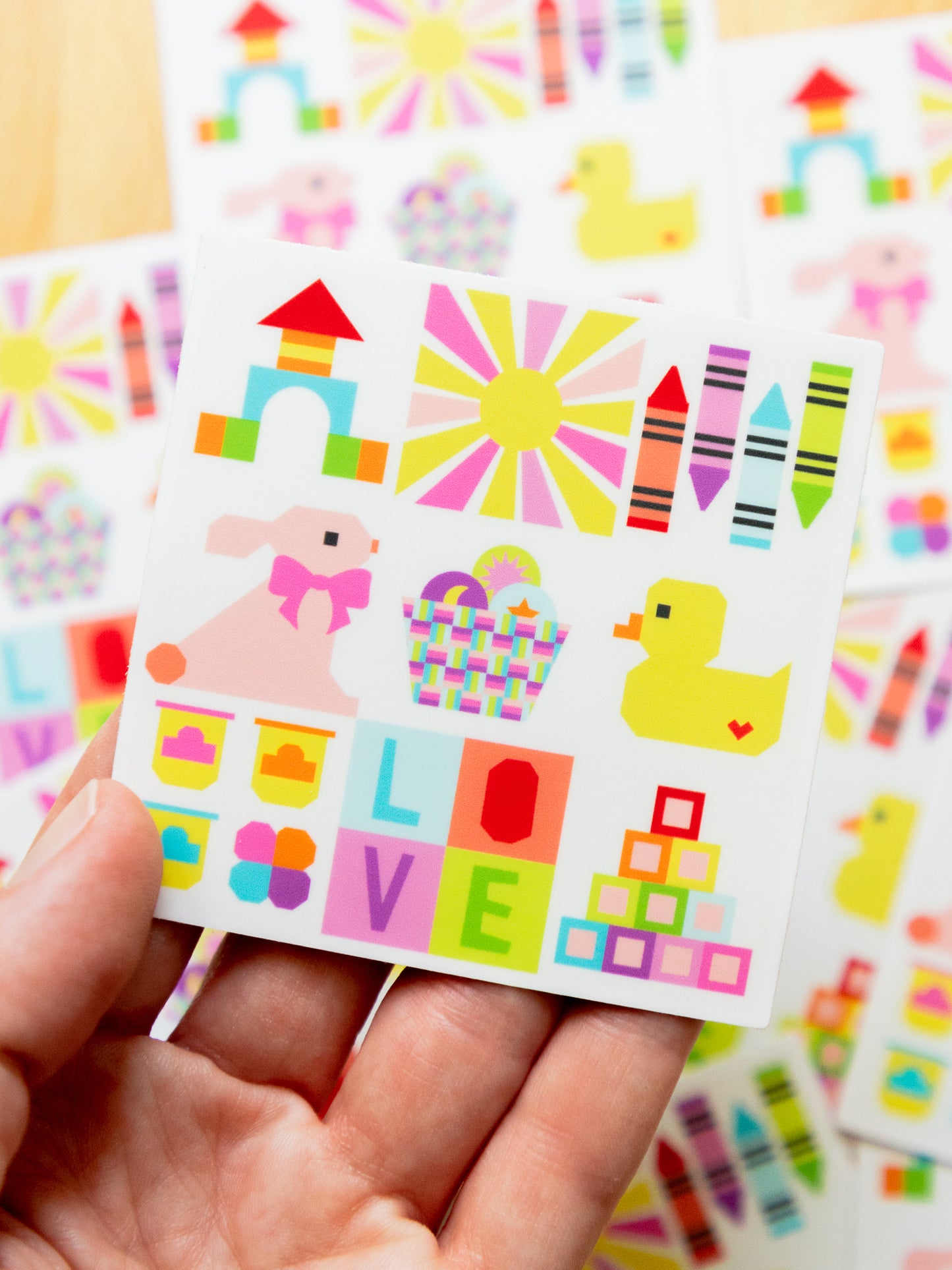 Nursery Sampler 2025 Design Sticker