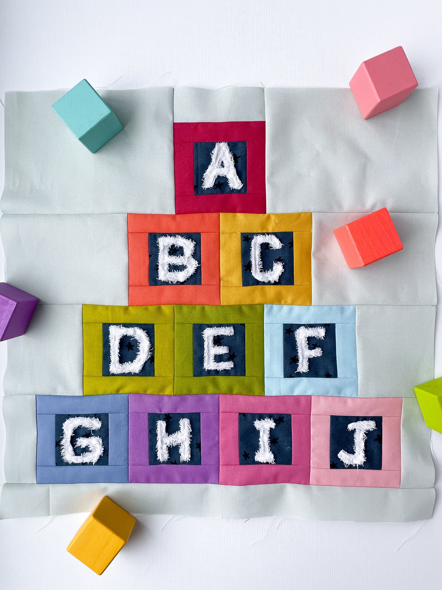 Baby Blocks Mini Quilt Pattern